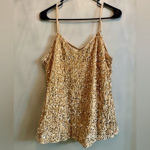Sequin Tank Top